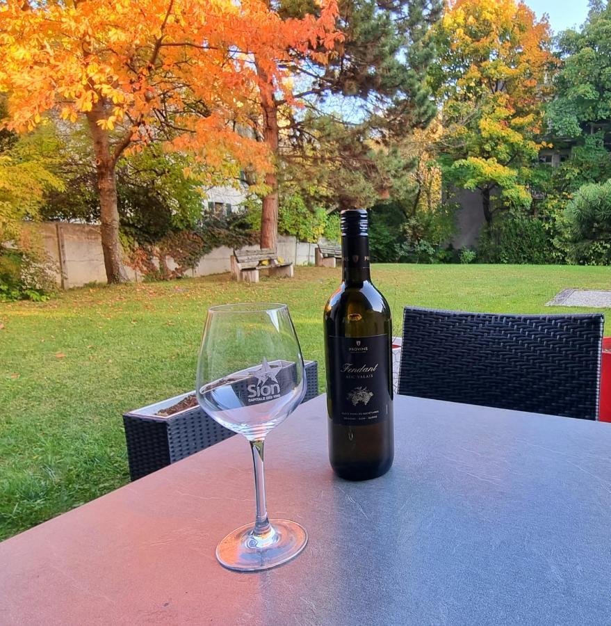 Appartement Avec Terrasse Sion Exteriér fotografie
